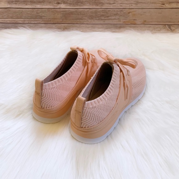 UGG Women’s Willows Sneakers In Peach Fuzz - Picture 3 of 8
